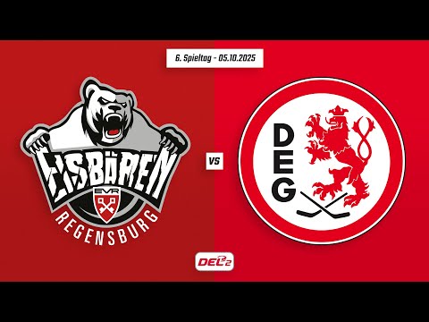 6. Spieltag DEL2 | Eisbären Regensburg vs. Düsseldorfer EG | Game Highlights