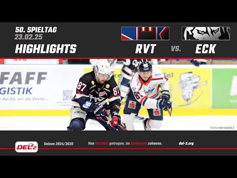 ​DEL2 Game Highlights Spieltag 50: Ravensburg Towerstars vs. EC Kassel Huskies