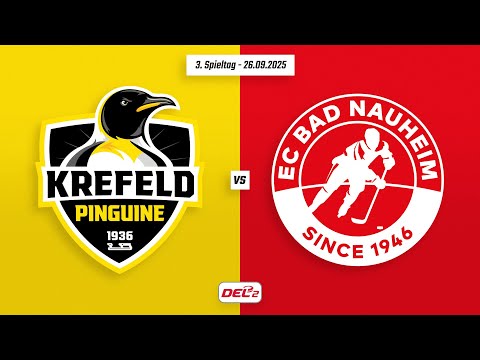 3. Spieltag DEL2 | Krefeld Pinguine vs. EC Bad Nauheim | Game Highlights