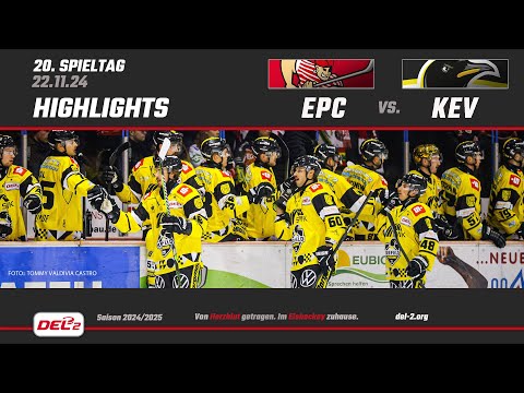 Game Highlights Spieltag 20: Eispiraten Crimmitschau vs. Krefeld Pinguine