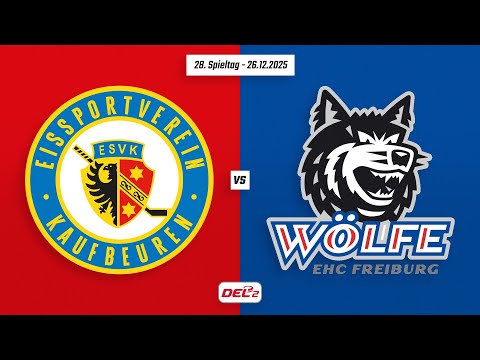 28. Spieltag DEL2 | ESV Kaufbeuren vs. EHC Freiburg | Game Highlights