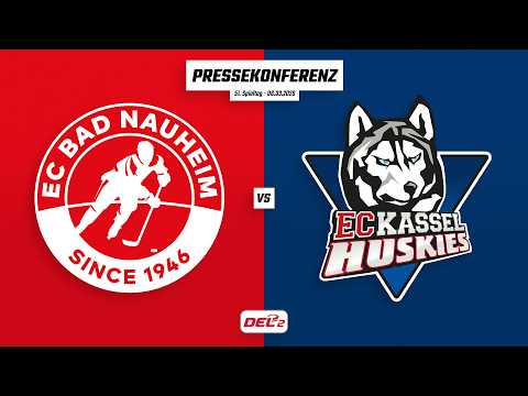 Pressekonferenz 51. Spieltag | EC Bad Nauheim - EC Kassel Huskies
