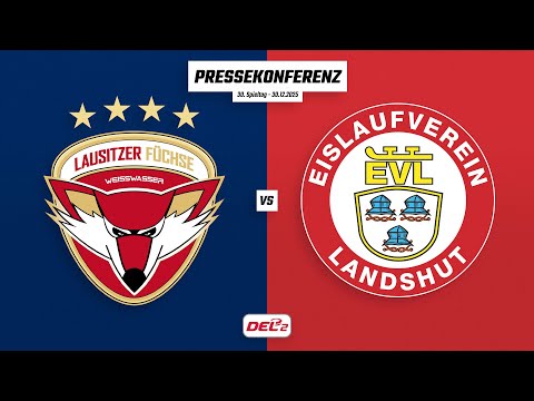 Pressekonferenz 30. Spieltag | Lausitzer Füchse - EV Landshut