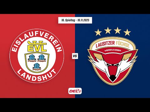 16. Spieltag DEL2 | EV Landshut vs. Lausitzer Füchse | Game Highlights
