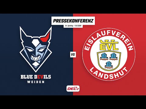 Pressekonferenz 34. Spieltag | Blue Devils Weiden gegen EV Landshut