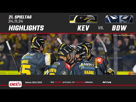 Game Highlights Spieltag 21: Krefeld Pinguine vs. Blue Devils Weiden