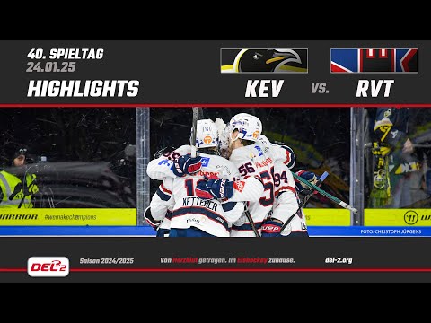 DEL2 Game Highlights Spieltag 40: Krefeld Pinguine vs. Ravensburg Towerstars