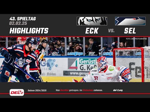 DEL2 Game Highlights Spieltag 43: EC Kassel Huskies vs. Selber Wölfe