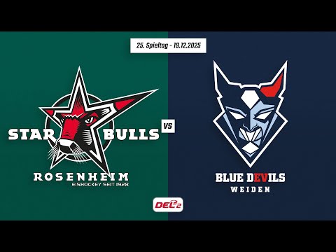 25. Spieltag DEL2 | Starbulls Rosenheim vs. Blue Devils Weiden | Game Highlights