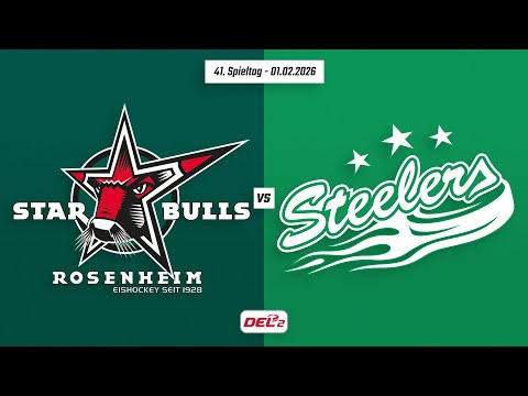 41. Spieltag DEL2 | Starbulls Rosenheim vs. Bietigheim Steelers | Game Highlights