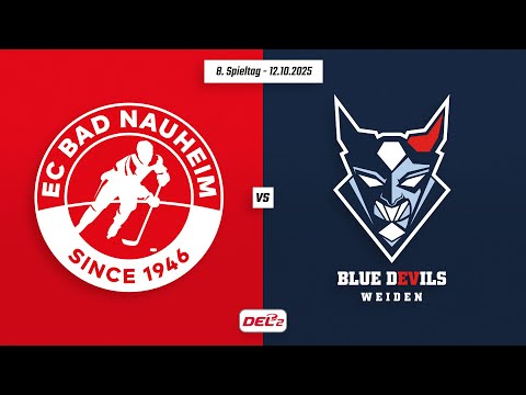 8. Spieltag DEL2 | EC Bad Nauheim vs. Blue Devils Weiden | Game Highlights