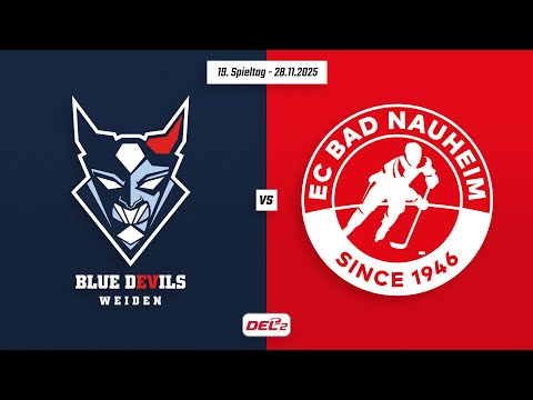 19. Spieltag DEL2 | Blue Devils Weiden vs. EC Bad Nauheim | Game Highlights