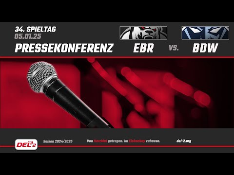 DEL2 Pressekonferenz Spieltag 34: Eisbären Regensburg vs. Blue Devils Weiden
