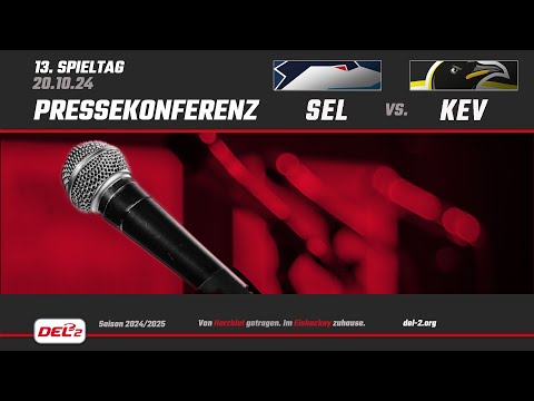 Pressekonferenz Spieltag 13: Selber Wölfe vs. Krefeld Pinguine