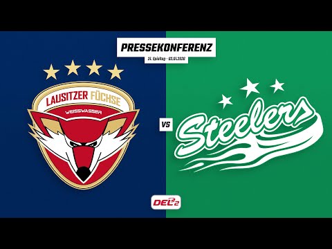 Pressekonferenz 31. Spieltag | Lausitzer Füchse gegen Bietigheim Steelers