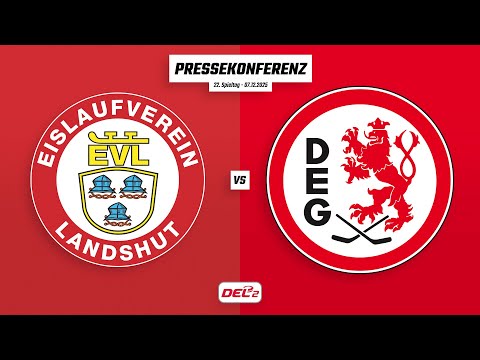 Pressekonferenz 22. Spieltag | EV Landshut - Düsseldorfer EG