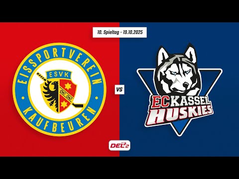 10. Spieltag DEL2 | ESV Kaufbeuren vs. EC Kassel Huskies | Game Highlights