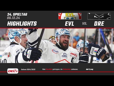 Game Highlights Spieltag 24: EV Landshut vs. Dresdner Eislöwen