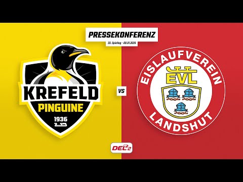 Pressekonferenz 33. Spieltag | Krefeld Pinguine gegen EV Landshut