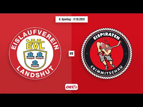 9. Spieltag DEL2 | EV Landshut vs. Eispiraten Crimmitschau | Game Highlights
