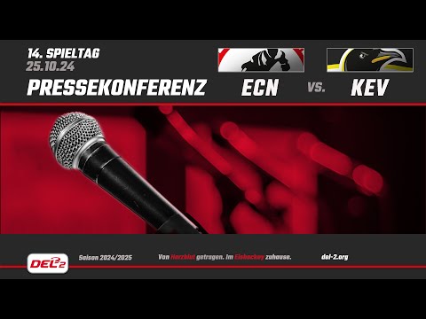 Pressekonferenz Spieltag 14: EC Bad Nauheim vs. Krefeld Pinguine