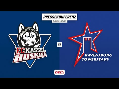 Pressekonferenz 19. Spieltag | EC Kassel Huskies - Ravensburg Towerstars