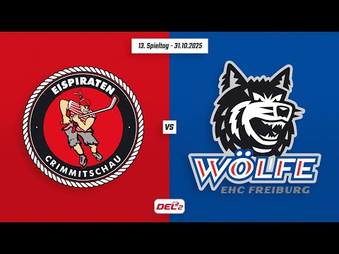 13. Spieltag DEL2 | Eispiraten Crimmitschau vs. EHC Freiburg | Game Highlights