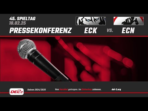 DEL2 Pressekonferenz Spieltag 45: EC Kassel Huskies vs. EC Bad Nauheim
