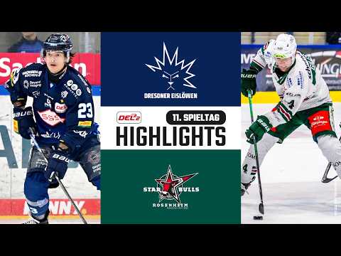 11. Spieltag | Dresdner Eislöwen vs. Starbulls Rosenheim | DEL2 Saison 2026/27