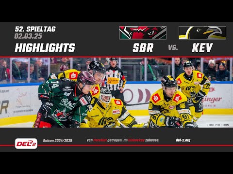 ​DEL2 Game Highlights Spieltag 52: Starbulls Rosenheim vs. Krefeld Pinguine