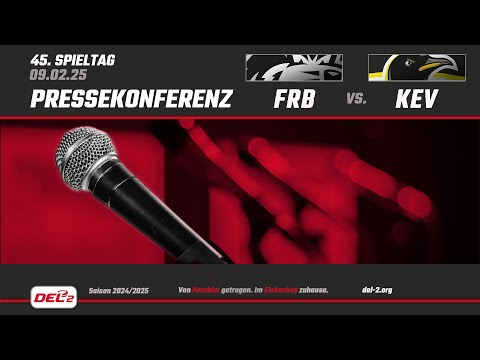 DEL2 Pressekonferenz Spieltag 45: EHC Freiburg vs. Krefeld Pinguine