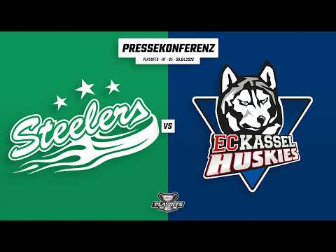 Pressekonferenz DEL2 Playoffs | Halbfinale | Bietigheim Steelers - EC Kassel Huskies