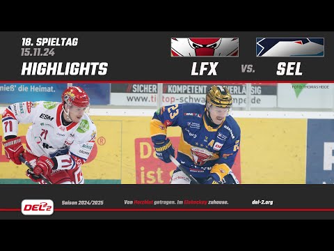 Game Highlights Spieltag 18: Lausitzer Füchse vs. Selber Wölfe