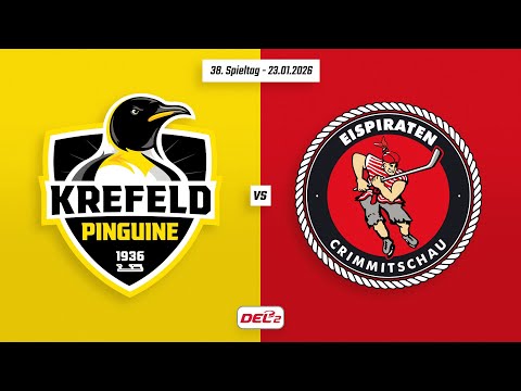 38. Spieltag DEL2 | Krefeld Pinguine vs. Eispiraten Crimmitschau | Game Highlights