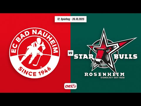 12. Spieltag DEL2 | EC Bad Nauheim vs. Starbulls Rosenheim | Game Highlights